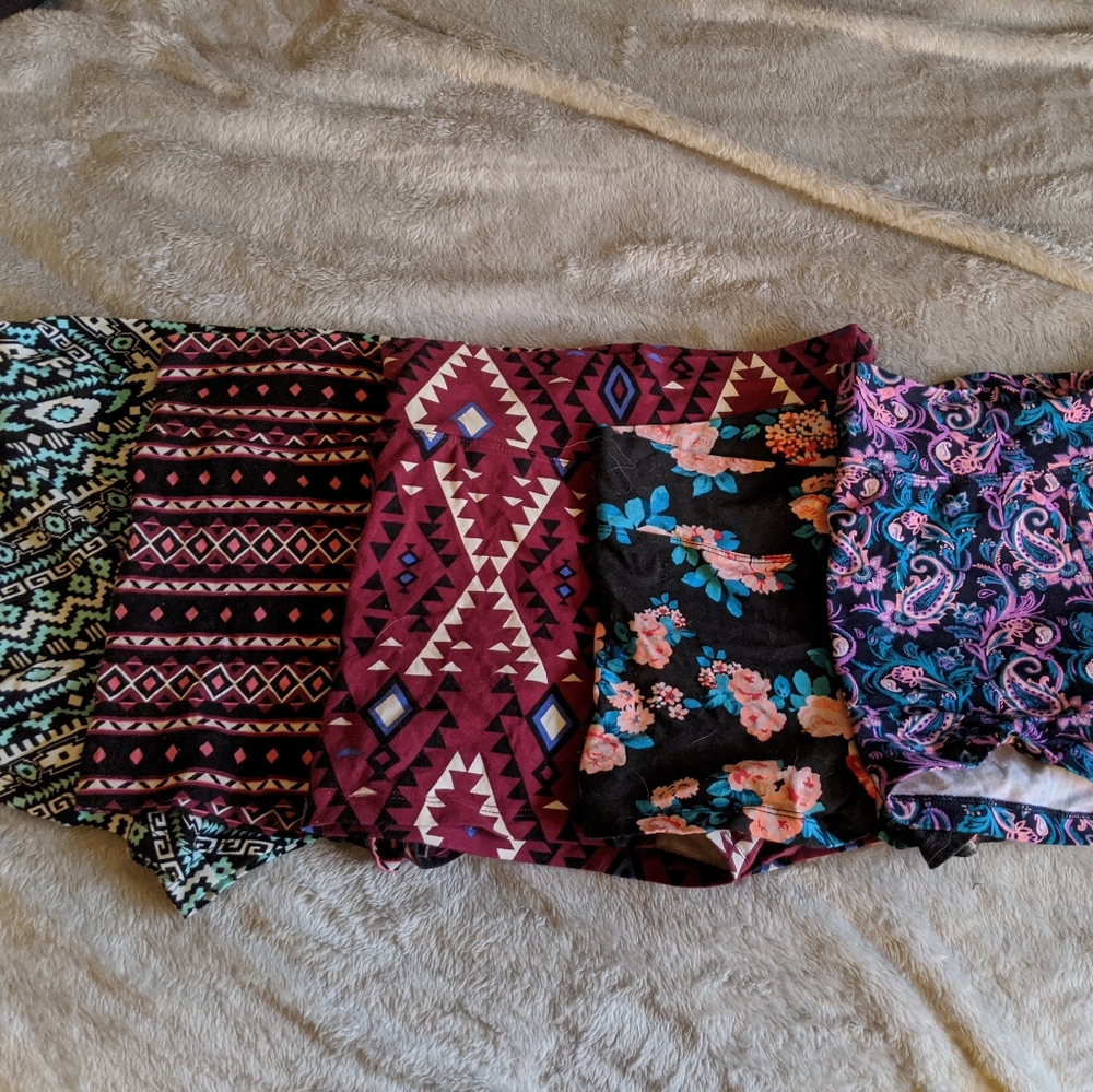 !sold! Charlotte Russe fabric shorties bundle!
